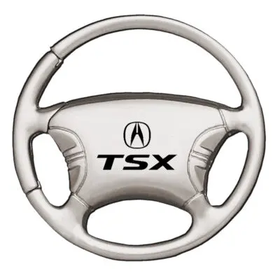 Acura Tsx Steering Wheel Key Chain (Silver) 1