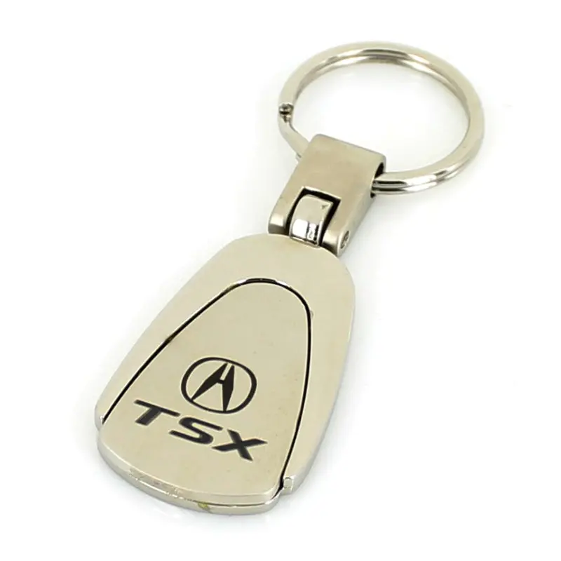 Acura Tsx Tear Drop Keychain (Chrome) 1