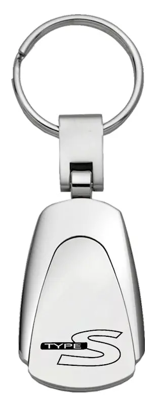 Acura Type-S Teardrop Key Chain (Silver) 1