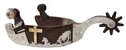 Adult Praying Cowboy Spurs 1