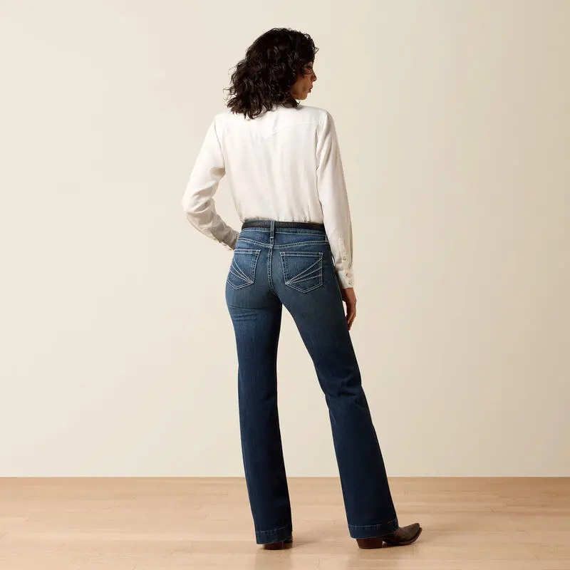 Aisha Perfect Rise Wide Leg Trouser 1