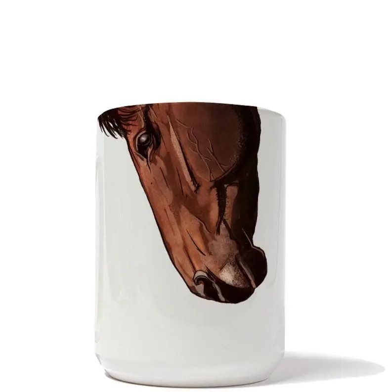 American Brand Studio - Brown Horse Snout Mug 1