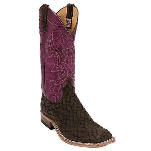 Anderson Bean Men's Monster Dark Loch Ness Lava/Wine Boots 1
