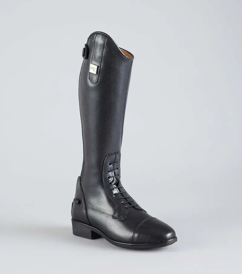 Anima Junior Synthetic Field Tall Riding Boots Black 1