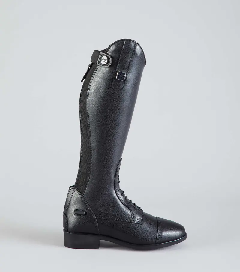 Anima Junior Synthetic Field Tall Riding Boots Black 2