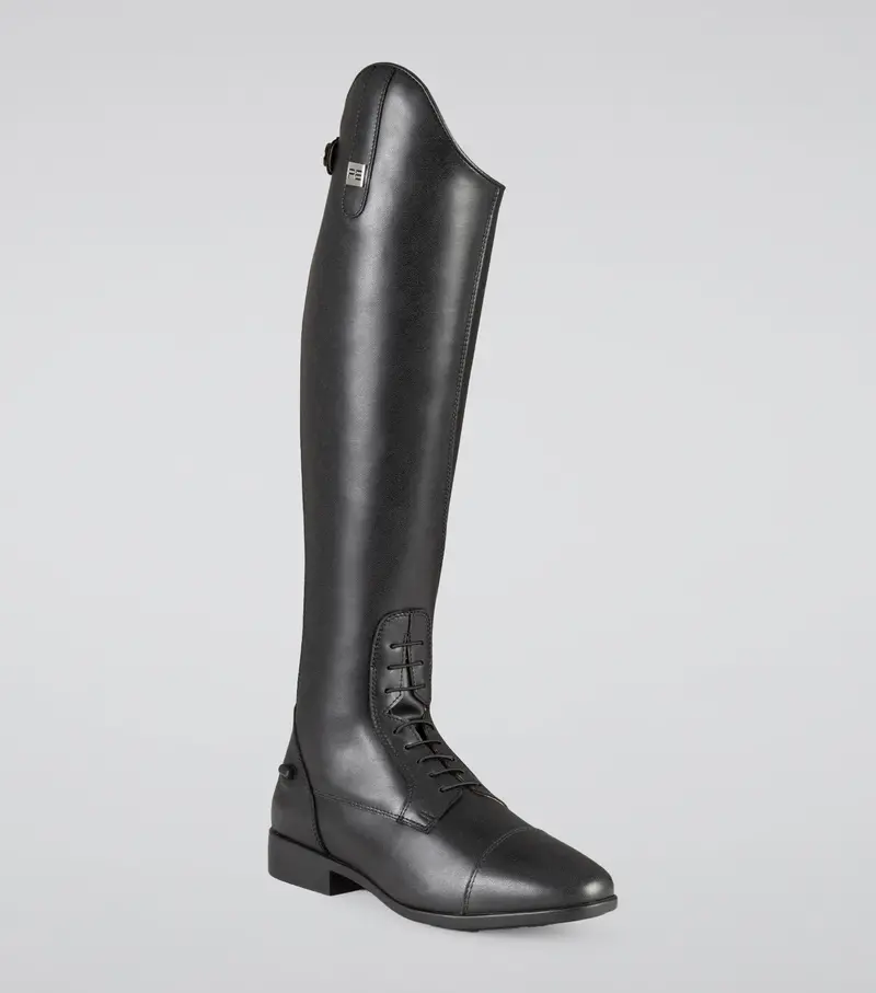 Anima Ladies Synthetic Field Tall Riding Boots Black 1