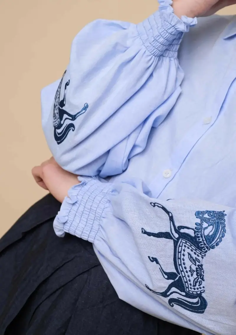 Annie Shirt Embroidered 1