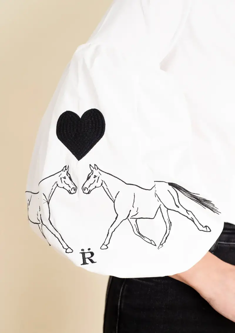 Annie Shirt Embroidered | Love 4