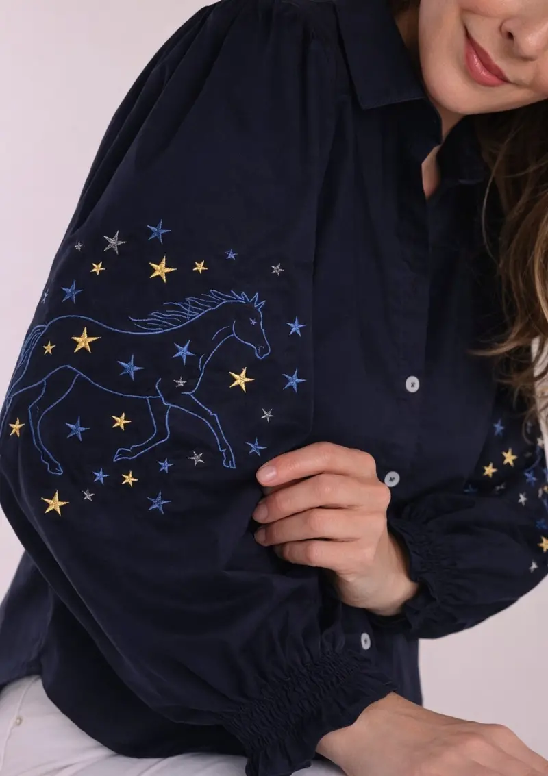 Annie Shirt | Stars Limited Edition | Navy 5