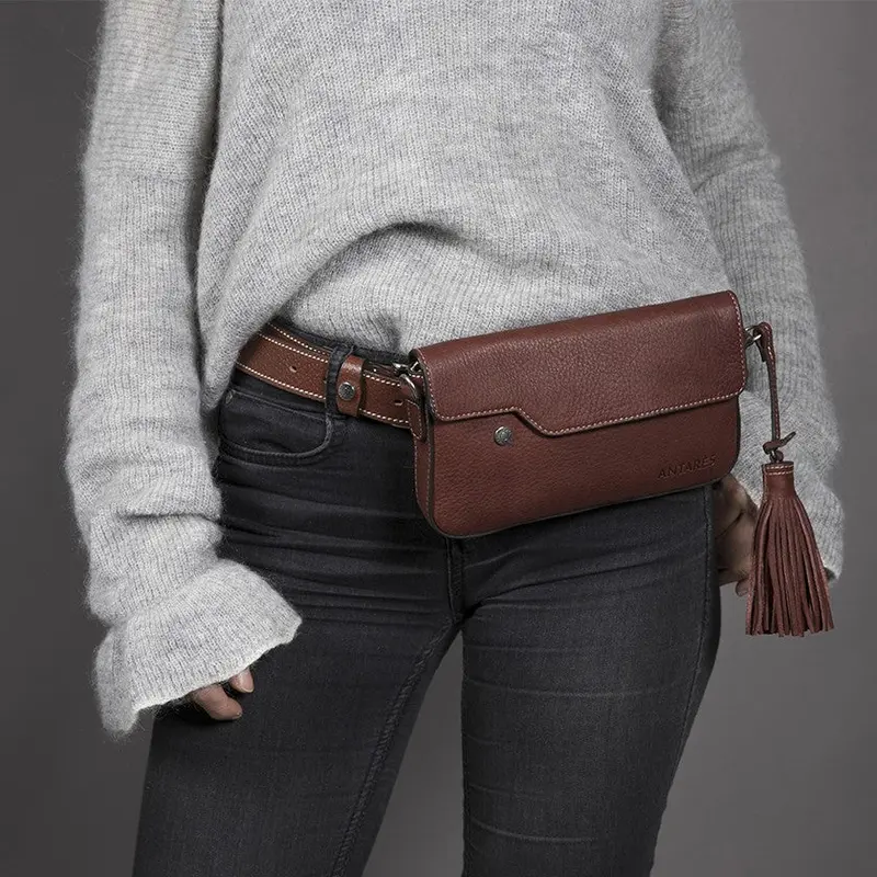 Antares Rio Leather Clutch Bag 2