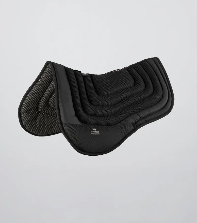 Anti-Slip Airflow Shockproof Racing/ Training Saddle Pad Black 1