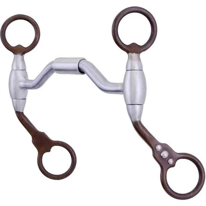 Antique Low Port Hinged Futurity Pony Bit 1