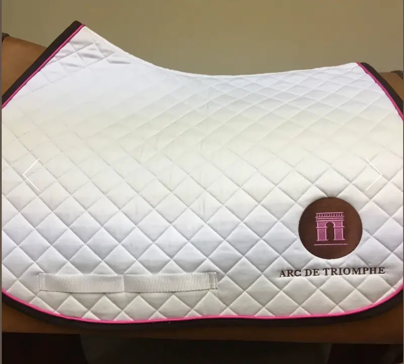 Arc De Triomphe® Embroidered Saddle Pad 1