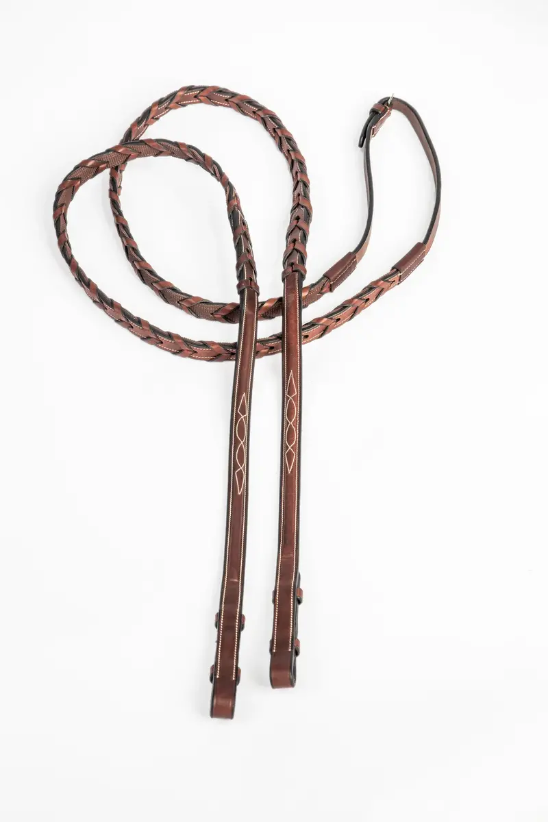 Arc De Triomphe® Fancy Laced Ultra Grip Reins 1