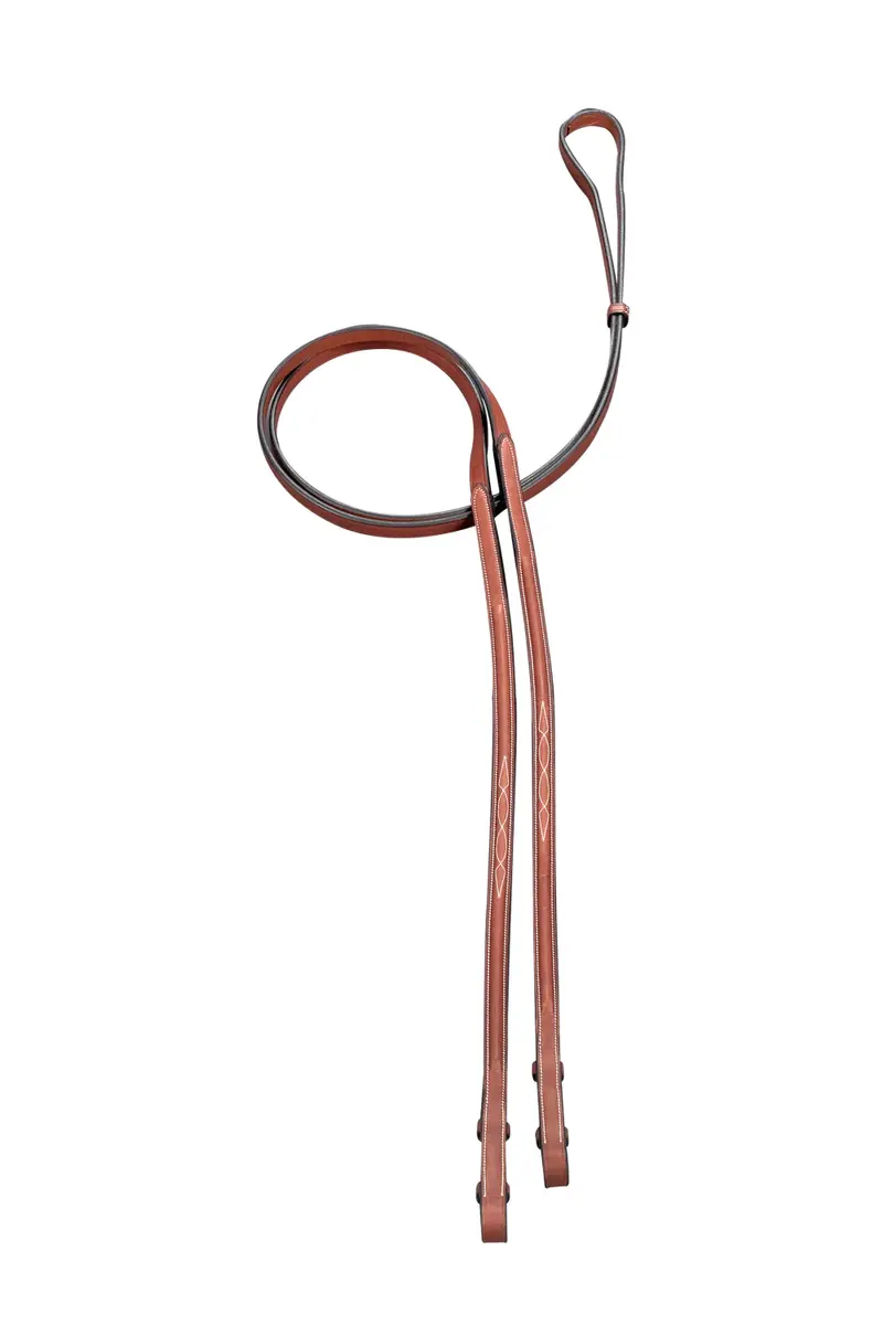 Arc De Triomphe® Imperial Raised Fancy Curb Reins 1