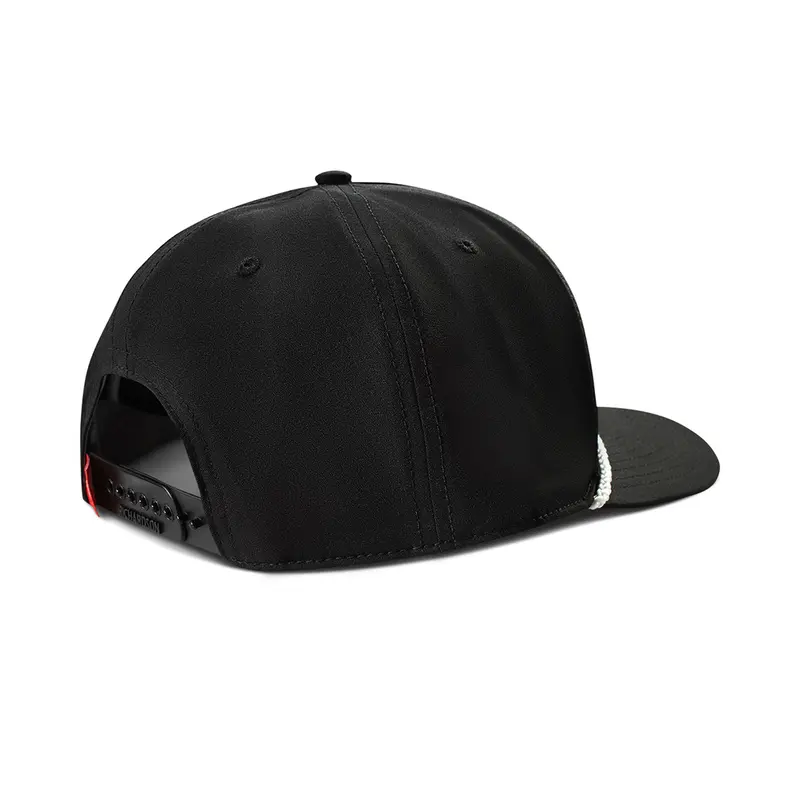 Ariat Black With Rubber Poker Chip Patch Ball Cap 2