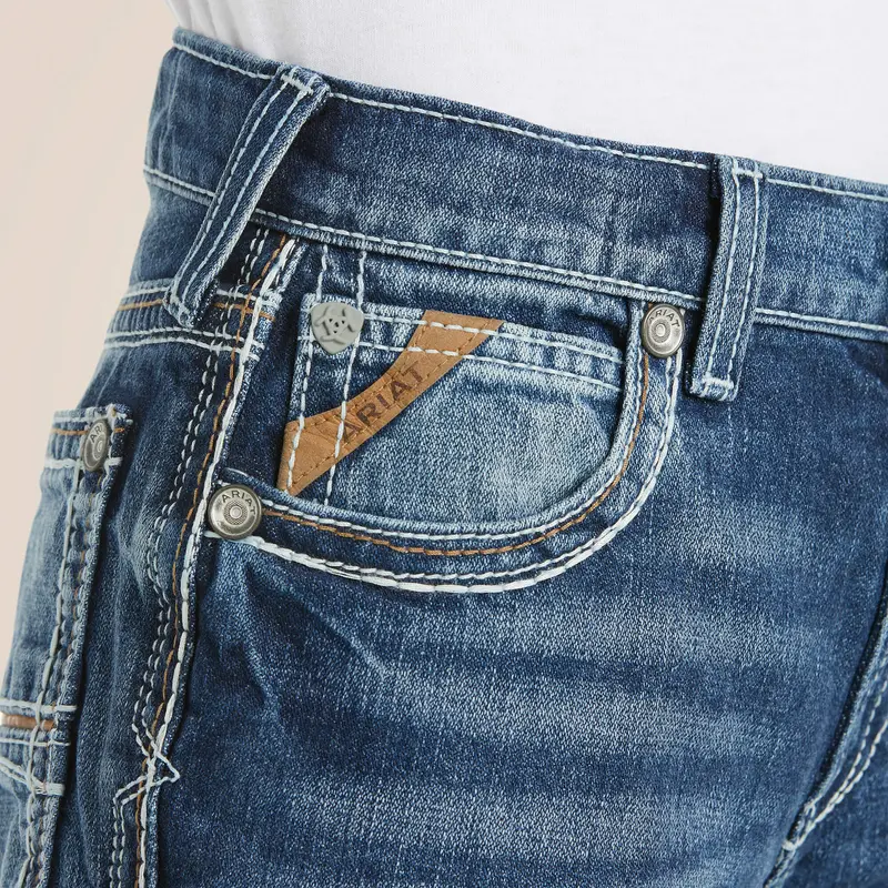 Ariat Boy's B4 Relaxed Durango Coltrane Boot Cut Jean 3