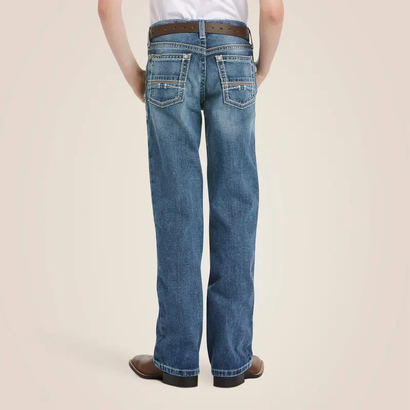 Ariat Boy's B4 Relaxed Durango Coltrane Boot Cut Jean 6