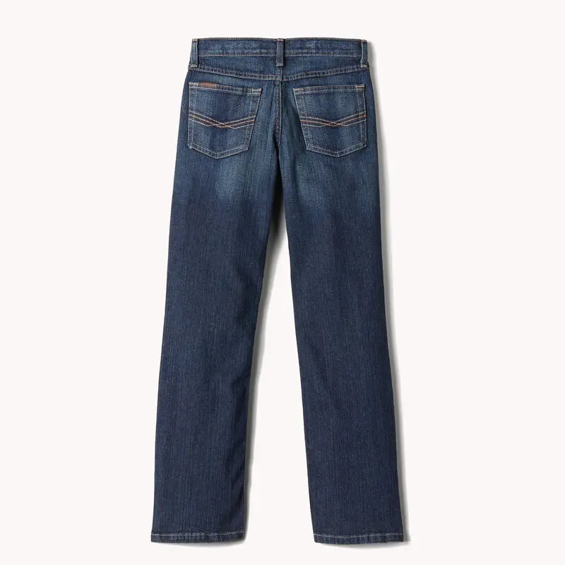 Ariat Boy's Durham B5 Slim Stretch Legacy Straight Leg Jean 6