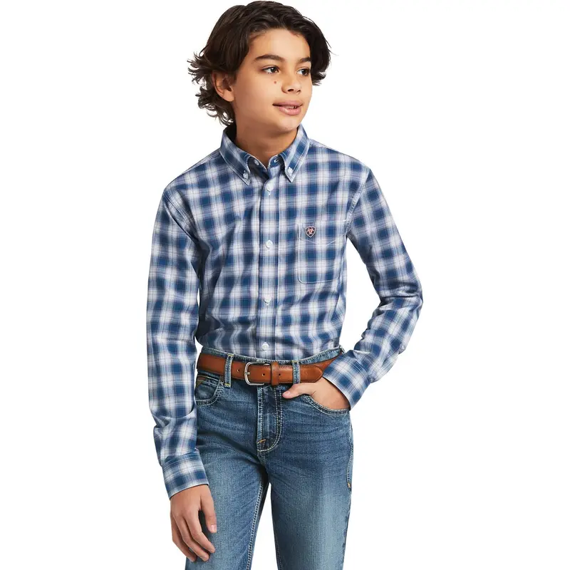Ariat Boy's Pro Series Taj Classic Fit Shirt 1
