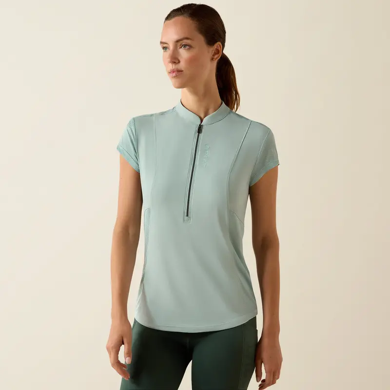 Ariat Breathe 1/2 Zip Cap Sleeve Baselayer 1