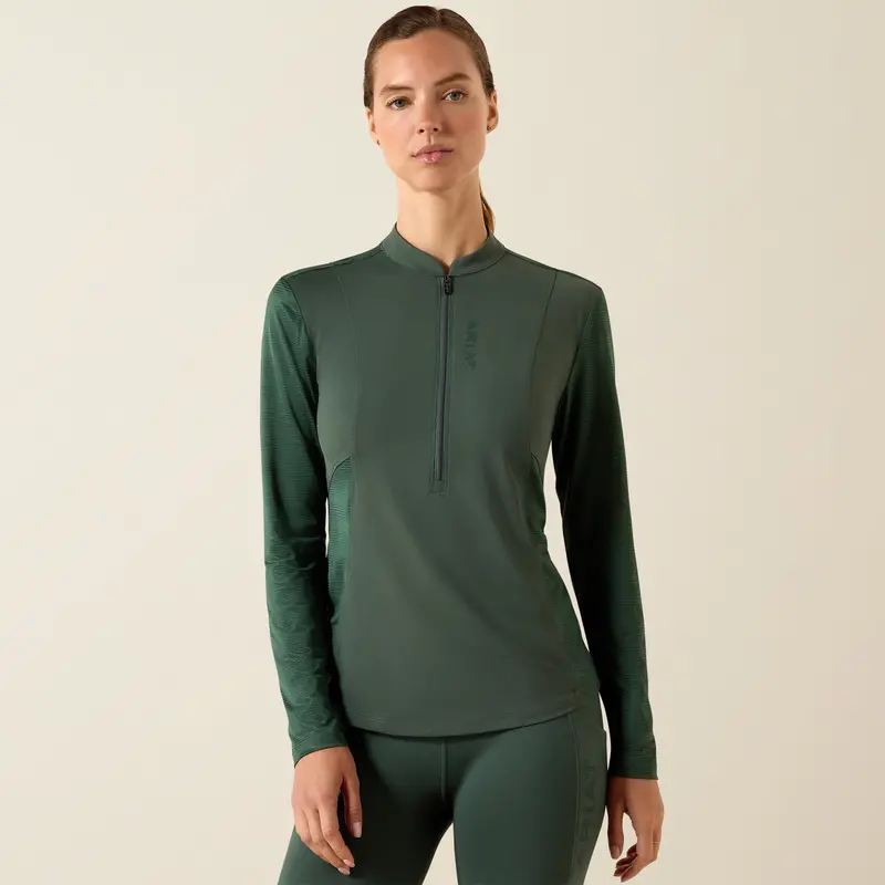 Ariat Breathe 1/2 Zip Long Sleeve Baselayer 1