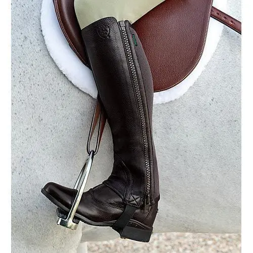 Ariat Breeze Half Chaps Black Leather 1