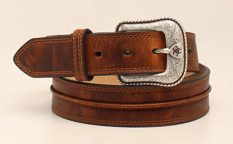 Ariat Brown Mens Western Belt 1