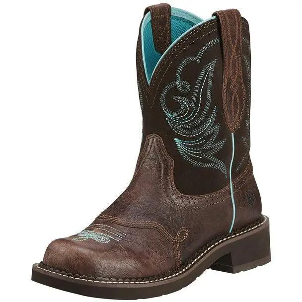 Ariat Fatbaby Heritage Royal Chocolate Dapper Western Boot 1