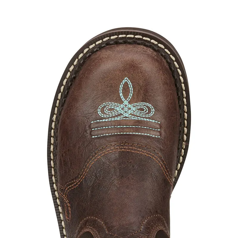 Ariat Fatbaby Heritage Royal Chocolate Dapper Western Boot 4