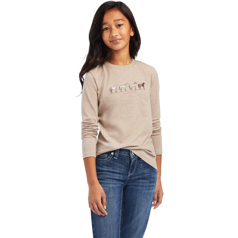 Ariat Girl's Different Color Tee 1
