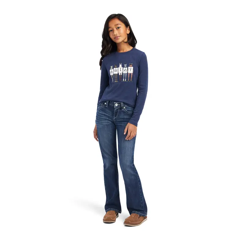 Ariat Girl's Fan Club Tee 3