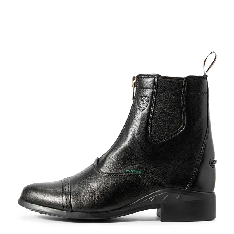 Ariat Heritage Breeze Zip Paddock Boot-Black 3