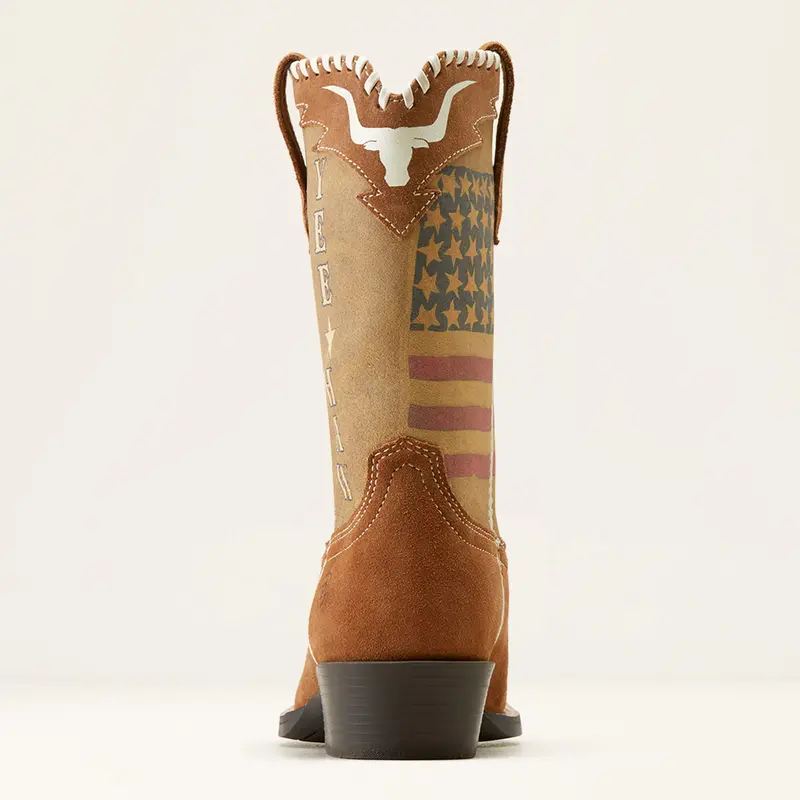 Ariat Kid's American Cowboy Futurity Rodeo Quincy Boot 2