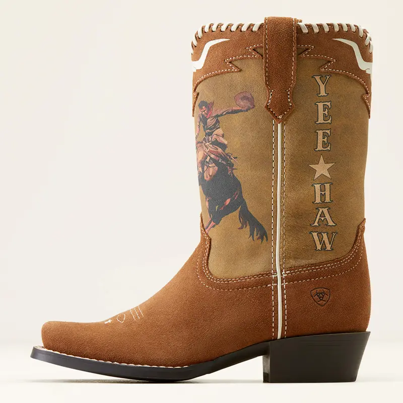 Ariat Kid's American Cowboy Futurity Rodeo Quincy Boot 5