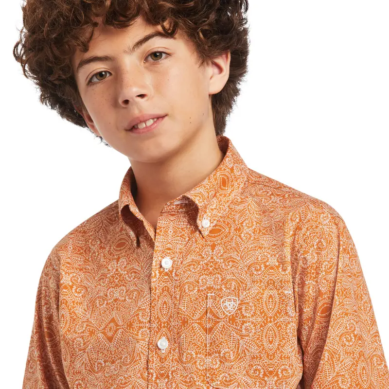 Ariat Kids Braylon Classic Fit Shirt 2