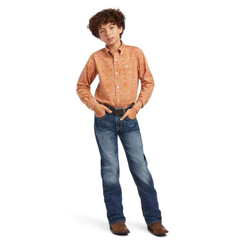 Ariat Kids Braylon Classic Fit Shirt 4