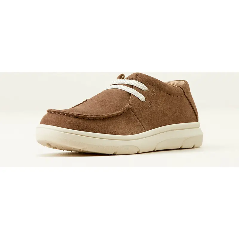 Ariat Kid's Brown Bomber Suede Hilo 1