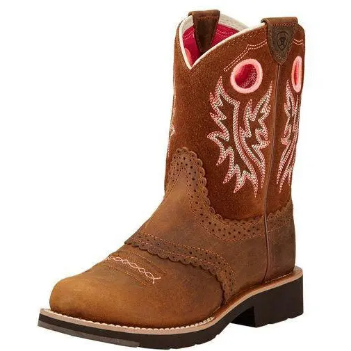 Ariat Kid's Fatbaby Cowgirl Western Boot 1