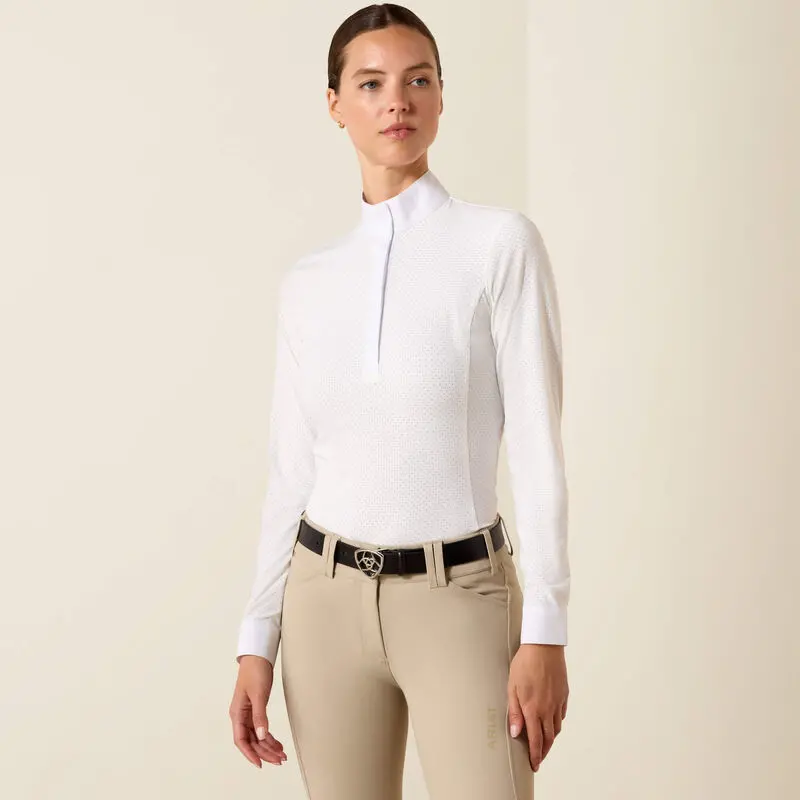 Ariat Ladies Breathe Show Shirt 1