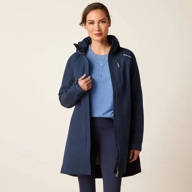 Ariat Ladies Coastal Long Waterproof Parka 1