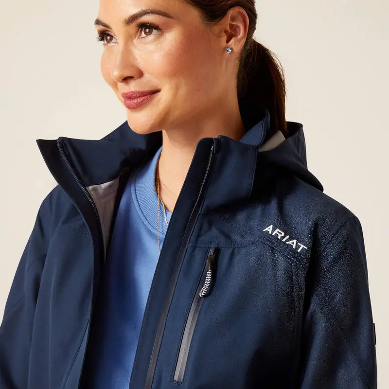 Ariat Ladies Coastal Long Waterproof Parka 4