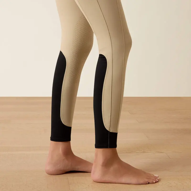 Ariat Ladies Protege Knee Patch Breeches Tan 4