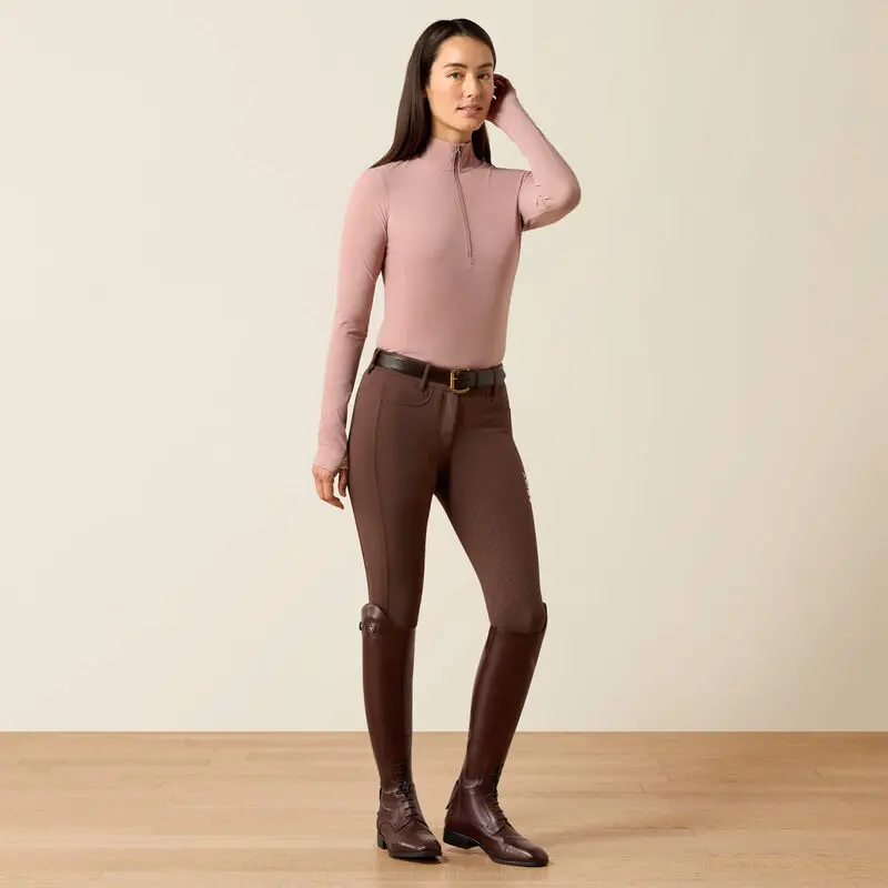 Ariat Ladies Solveil 1/2 Zip Baselayer Ls 1