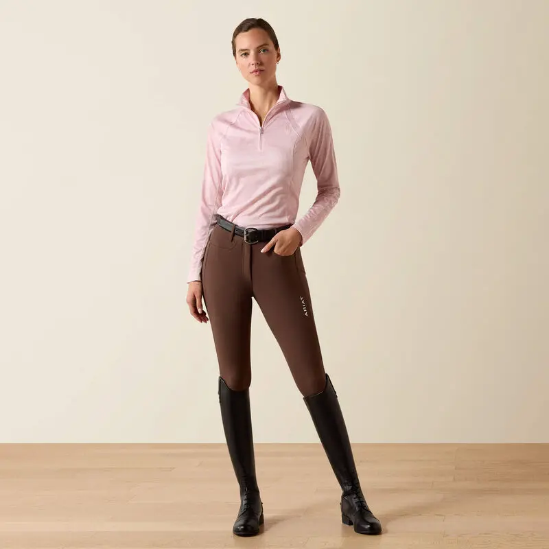 Ariat Ladies Sunstopper 3.0 1/4 Zip Baselayer Ls 1