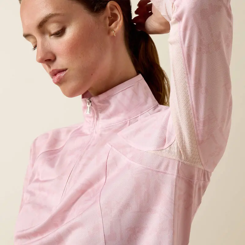 Ariat Ladies Sunstopper 3.0 1/4 Zip Baselayer Ls 2