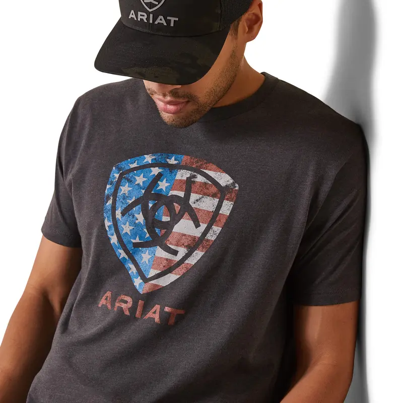 Ariat Men's American Shield Tee 3