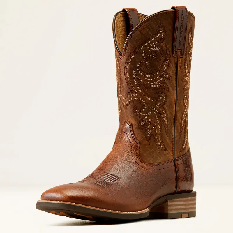 Ariat Men's Beasty Brown Slingshot Cowboy Boot 1