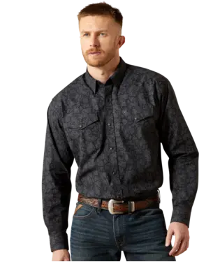 Ariat Men's Black Finnigan Classic Fit Shirt 2