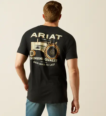 Ariat Men's Black Gramps Tractor Tee 1